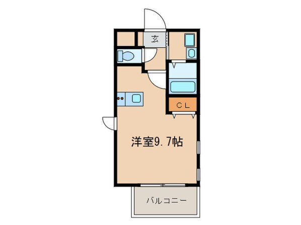 ﾌﾟﾚｻﾝｽ新栄ﾃﾞｺｰﾙ(906)の物件間取画像